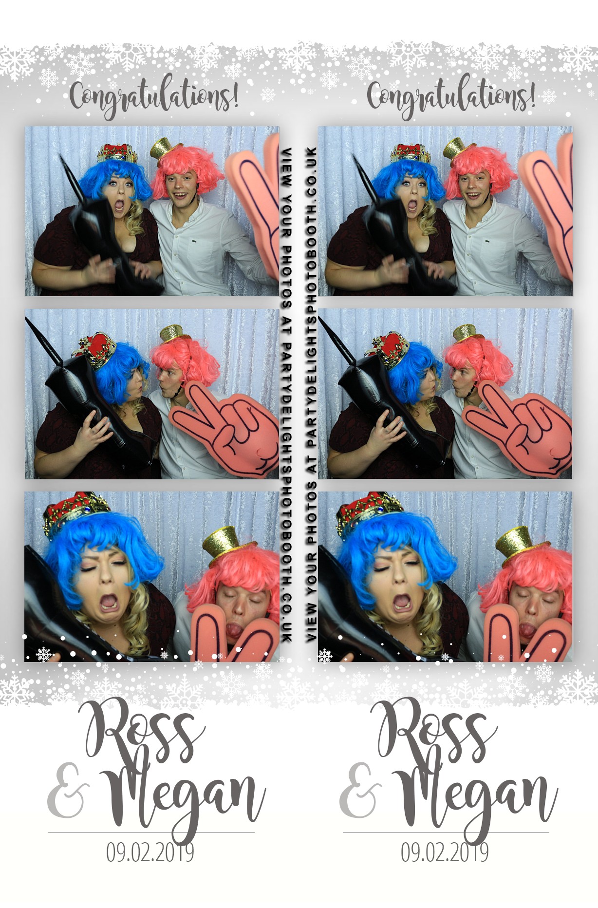 Ross and Megan’s Wedding - Prints | View more photos from the event at gallery.partydelightsphotobooth.co.uk/u/PartyDelightsPhotoBooth/Ross-and-Megan’s-Wedding-Prints